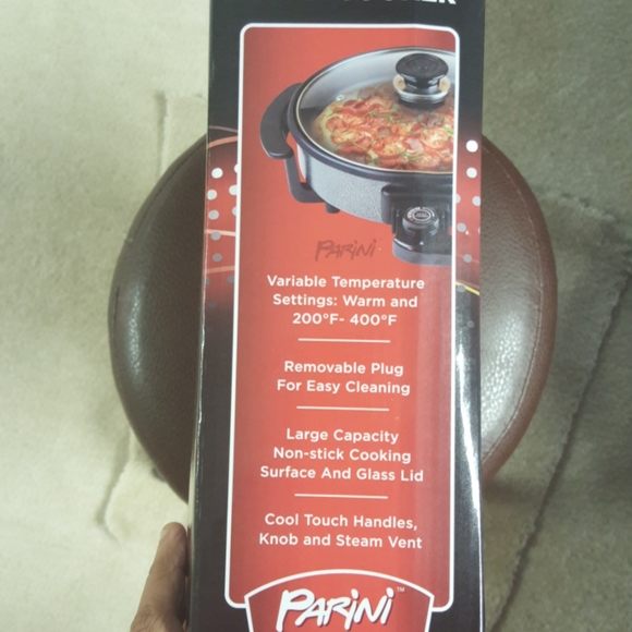 Parini Kitchen Parini 2 Nonstick Electric Pizza Cooker New Poshmark